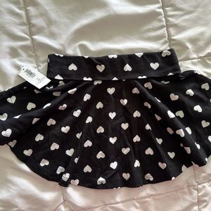 SKIRT-2T- Polka Dot Flared Skirt